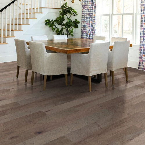 Shaw Piedmont Hickory Morningside - 6.38" Wide - Smooth Engineered Hickory Hardwood 01078 SQFT Price : 2.39