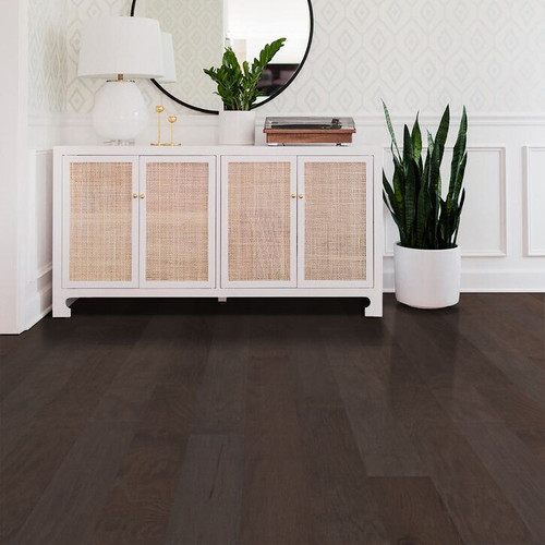 BIG SAVINGS - Shaw Piedmont Hickory Metro Brown - 6.38" Wide - Smooth Engineered Hickory Hardwood 07065 SQFT Price : 2.99