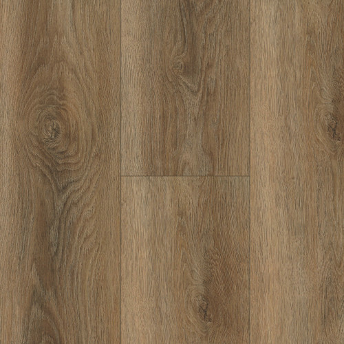 SUPER PREMIUM PRODUCT - Remarkable Series - Crest Oak - 9" x 72" Rigid Core Waterproof Flooring with Attached Pad - REM001