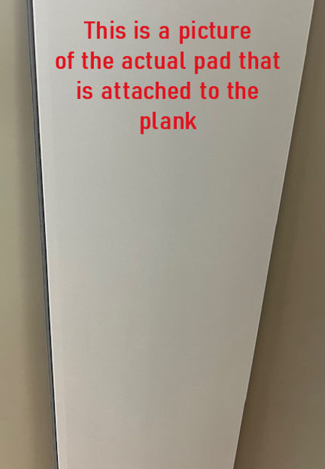 pad attached
