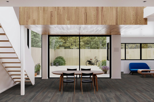 Homerwood Simplicity Mink - 6" Wide x 1/2" Thick Hickory Engineered Hardwood Flooring 1HK6P8045EH room