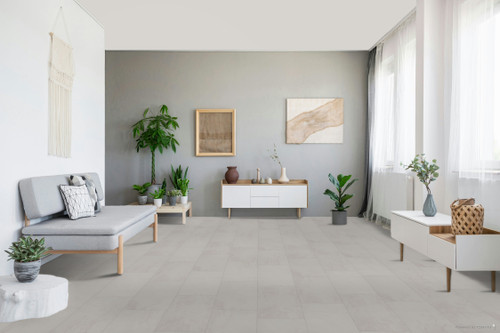 Mannington Realta Parkway - Austria Snow - 12" x 24" - Glue Down Waterproof Luxury Vinyl Plank RGDR01 room
