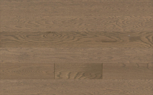 Shaw Statesman Hardwood Umber Oak 5-in W x 3/8-in T x Varying Length Wirebrushed Water Resistant Engineered Hardwood Flooring 07137 SQFT