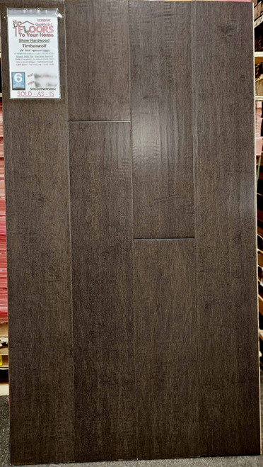 PRICE DROP ALERT - BIG SAVINGS - Shaw Yukon Timberwolf Maple 6.38-in W x 3/8-in x Varying Length Scraped Engineered Hardwood Flooring 05002 SQFT Price : 2.29