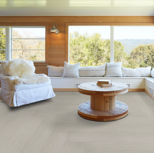 20 mil Wear Layer - Shaw Resilient Commercial Philosopher's Tree Fossil 9" x 63" Luxury Vinyl Loose Lay V205201075 SQFT Price : 2.39
