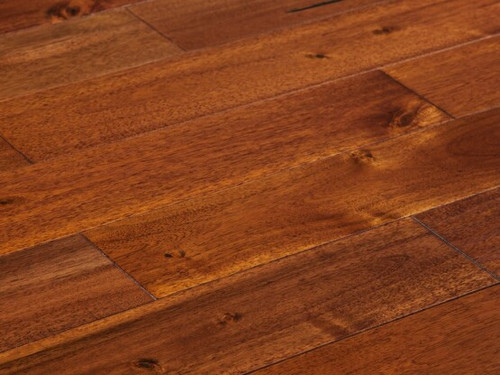 Nature Flooring World of Woods Collection Rooibos Red 4.75" Wide 3/4" Thick Solid Acacia Hardwood Flooring 5RR34 - Sample