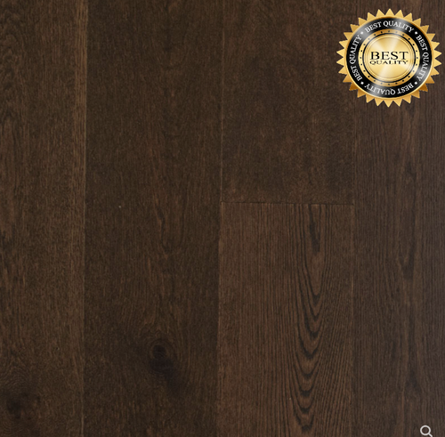 Great Quality - Great Price - Bruce Hardwood Time Honored White Oak Chocolate 6.18" Wide Click Together Engineered Hardwood Flooring EKHD63L40S - Sample