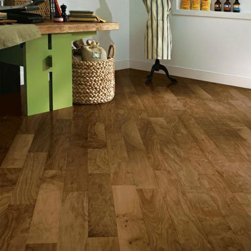 Hartco Performance Plus 5" Walnut Natural - Lock & Fold - Engineered Hardwood Flooring ESP5251LGEE - Sample