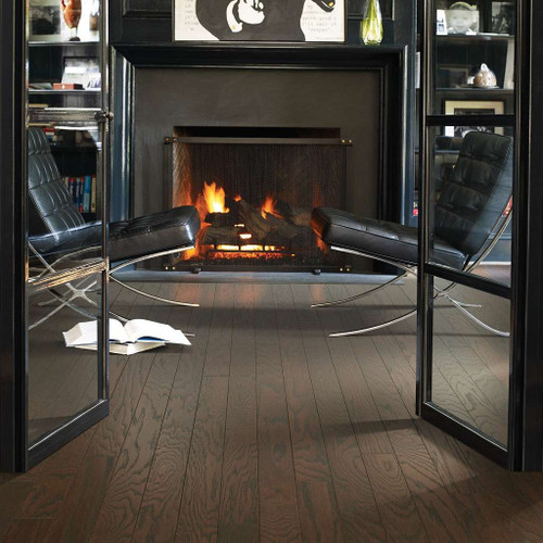BIG SAVINGS - Shaw Albright Oak Coffee Bean 3.25" Wide -Smooth Engineered Hardwood SH0293W00938 - Sample