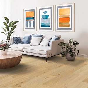 QUICK STEP EverTEK™ - Trestina Dakota Oak -9"x 81" Click Together Engineered Hardwood Flooring 39472-02 - Sample