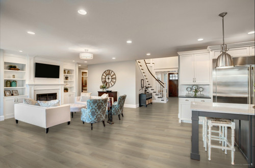 Christina Collection - Pikes Peak Waterproof Luxury Vinyl Plank 9" x 60" with Attached Pad PIKES SQFT Price : 3.19