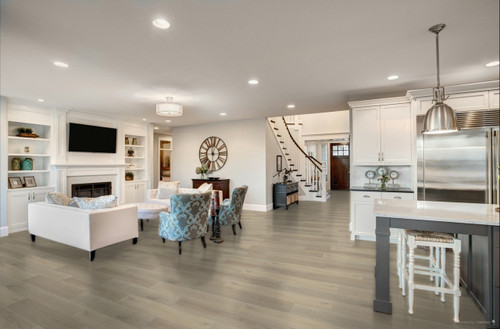 Christina Collection - Pikes Peak Waterproof Luxury Vinyl Plank 9" x 60" with Attached Pad PIKES - Sample