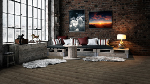 Harris Red Oak Summit 7.5" Wide 1/2" Thick Engineered Hardwood Flooring 1728 - Sample
