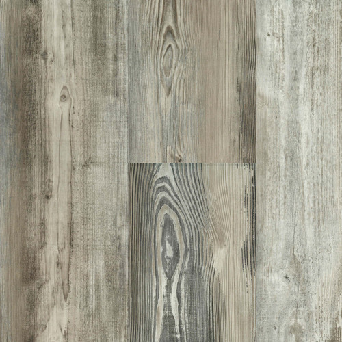 Lot Purchase - Touchdown Fog 9" x 60" Waterproof Luxury Vinyl Plank with Attached Pad 926 9 - Sample 9