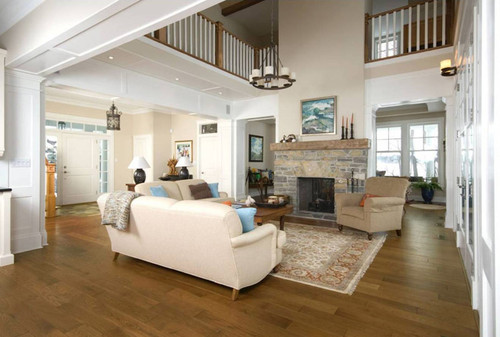 Lifetime Warranty - North Hampton Hickory Aska Trail 5" Wide 3/4" Thick Solid Hardwood Flooring FASKA5 - Sample