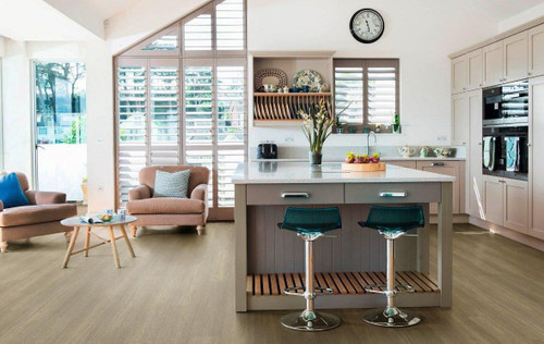 Master Design Yukon Collection Caddo Valley Hickory Rigid Core Waterproof Flooring 7" x 48" Waterproof Luxury Vinyl Plank Flooring FS085 - Sample