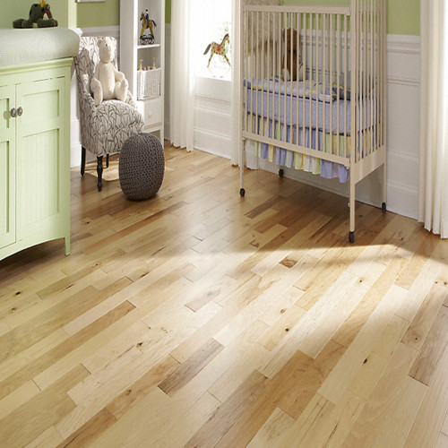 Harris Natural Hickory 4.75" Wide Click Together Engineered Hardwood Flooring 2700 - Sample