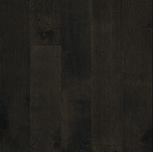 Bruce Brushed Impressions Collection 5" Deep Etched Starry Night Hickory Engineered Hardwood Flooring EBKB153L405W - Sample