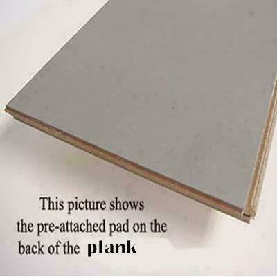 Supreme Click Elite Vinyl Plank Pro XL Weathered Cedar 9" x 60" Waterproof Rigid Core Vinyl Plank with Attached Pad - Sample
