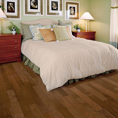 Lot Purchase - Mullican Muirfield Hickory Provencial 5" Wide 3/4" Solid Hardwood Flooring 15066 - Sample