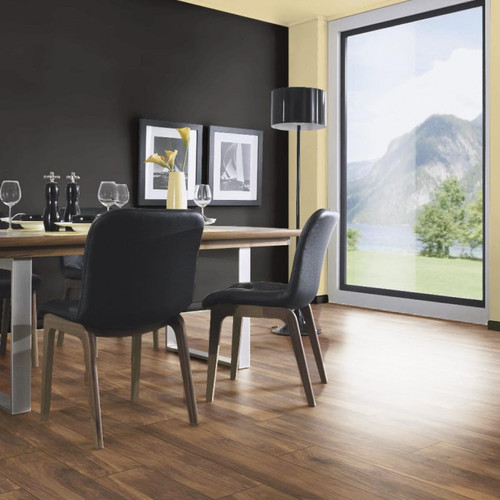 KOLAY Luxury Vinyl Loose Lay Waterproof Flooring 9" x 48" Deckered-K HC7172 - Sample