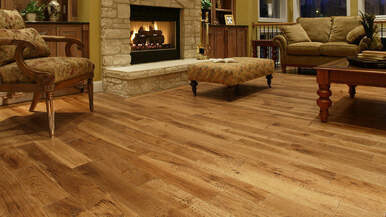 Somerset Blue Label Hickory Character Natural 5" Wide 3/4" Solid Hardwood Flooring 96HC5 - Sample