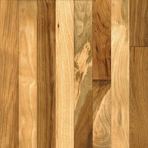 Mullican Hickory Natural 2 1/4" Wide 3/4" Solid Hardwood Flooring 15726 - Sample