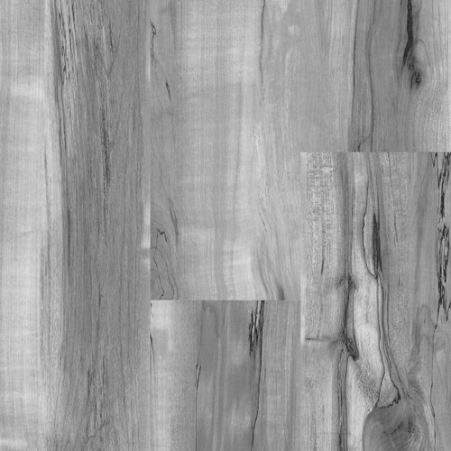 Bel-Air Collection Gray Lexington Hickory Rigid Core Waterproof Flooring 7" x 48" Waterproof Luxury Vinyl Plank Flooring AA45 - Sample