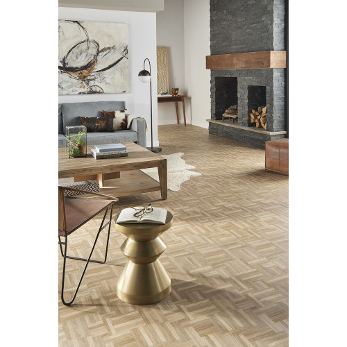 Mannington Adura Max Apex - Loft Sunrise - 16"x 48" with Attached Pad APX060 - Sample