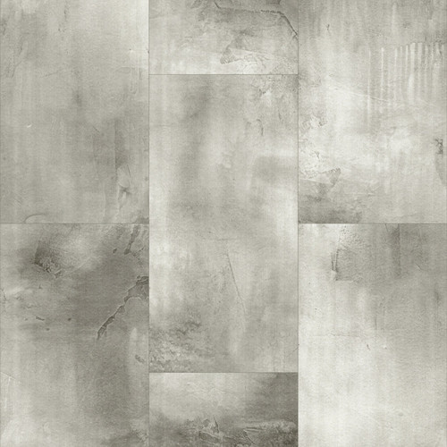 Mohawk Familiar Frontier Gainsboro Rigid Core 12" x 24" Waterproof Vinyl Plank with Attached Pad 67831-960 - Sample
