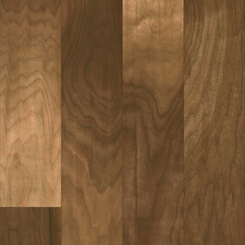 Hartco American Scrape Walnut Natural 5 - 3/4" Wide Handscraped Engineered Hardwood Flooring 02EE - Sample