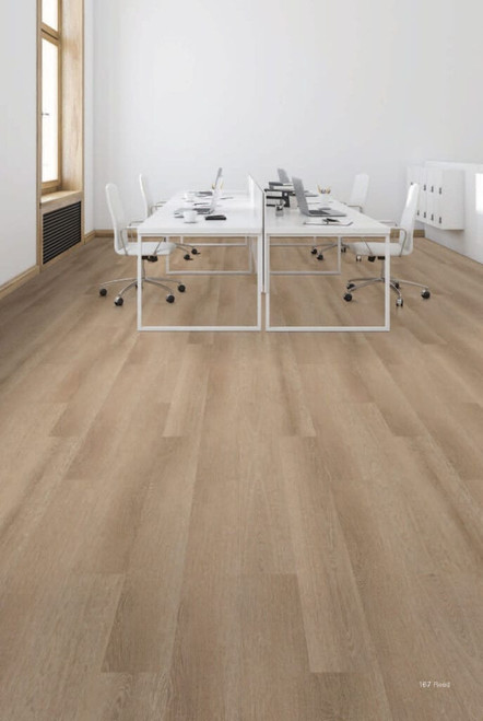 PRICE DROP ALERT - Mohawk Pro Solutions Plus Hazelnut 6" x 48" Waterproof Vinyl Plank 167 - Sample