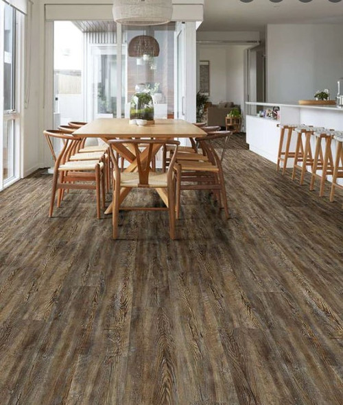 Shaw Floorte Pro Series Impact Tattered Barnwood Waterproof Luxury Vinyl Plank 7" x 48" 0717 - Sample