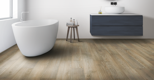 PRICE DROP ALERT - Pergo Extreme Wood Fundamentals - Coastal Oak Delmare 7.5" x 47.24" Waterproof Luxury Vinyl Plank 67789-270 - Sample