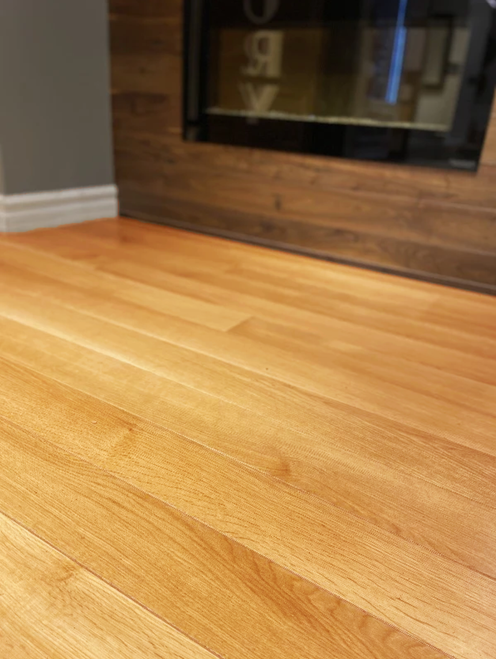 Toli Solid Vinyl Waterproof Flooring - Honey Oak - 4" x 35" - Luxury Vinyl Plank 1021 - Sample