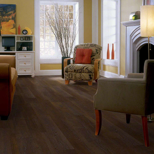 PRICE DROP ALERT - Shaw Designer Mix Dark Canyon - 12mm - Random Width 3.58"-4.96"-6.34" - Laminate 07011