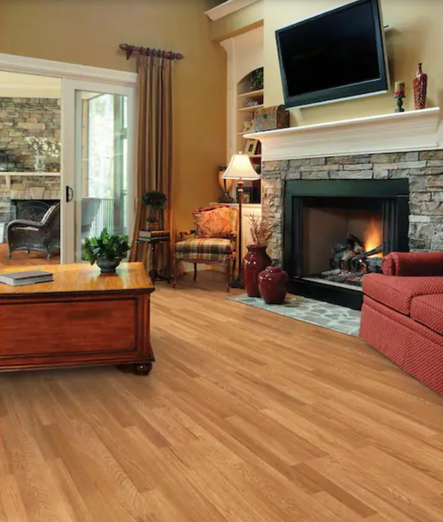 SPECIAL BUY - Traffic Master - Gladstone Oak - 7mm - 7.64" x 50.79" Click Together Laminate GLAD - Sample