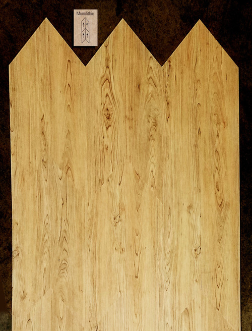 Shaw Patcraft Wood Planx Facet - Spalted Maple - 12" x 24" - 40 mil Wear Layer Loose Lay Luxury Vinyl Flooring 00120 - Sample