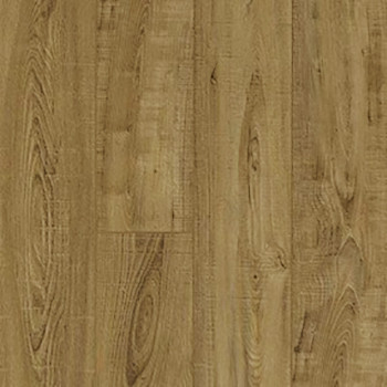 WATERPROOF HARDWOOD - Shaw Floorte Exquisite Rough River Hickory 7.5" x Random Lengths Waterproof Engineered Hardwood Flooring with Attached Pad 01065 - Sample