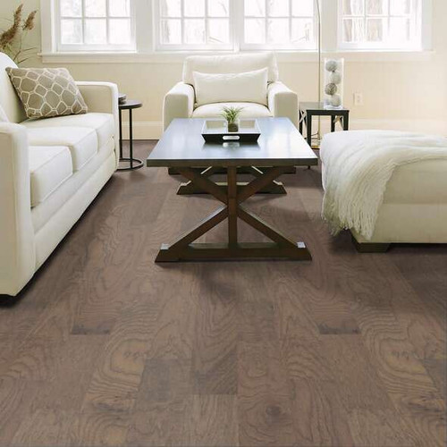 WATER RESISTANT - Shaw Arbor Place Stepping Stone Hickory - 5" Wide - 3/8" Thick Engineered Hardwood 07080 - Sample