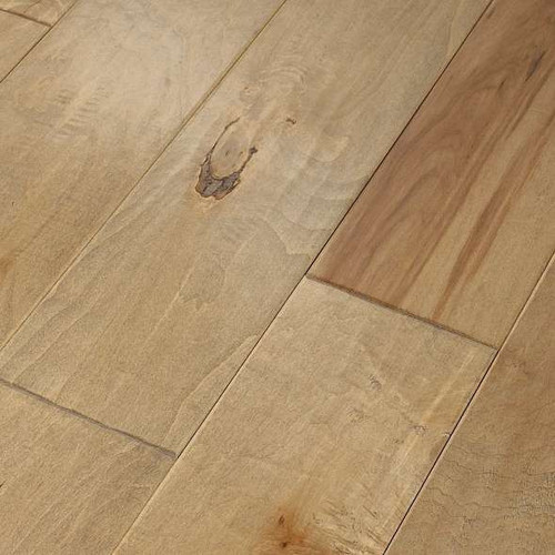 Shaw Pacific Grove Gold Dust 6.375" x 3/8" Thickness Engineered Maple Hardwood 01001 - Sample