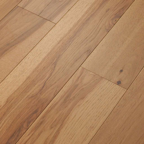 BIG SAVINGS - Shaw Sanctuary Hickory Hardwood Repose - 6.38" Wide - 1/2" Thick Hand Scraped Hickory Engineered Hardwood SH0343W02060 - Sample