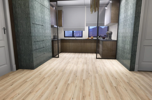 ULTRA ADISA PLANK COLLECTION - Sandstorm - Rigid Core - Waterproof Flooring with Attached Pad 9" x 60" Waterproof Luxury Vinyl Plank Flooring 10143 - Sample