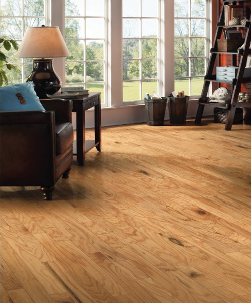 Capella Smooth Natural Oak - 5" Wide 3/8" Thick - Engineered Hardwood Flooring EKCS52L01SEE - Sample