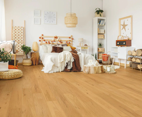 Capella Hickory Natural - 5" Wide 3/8" Thick - Wirebrushed Engineered Hardwood EHHW53L01WEE - Sample
