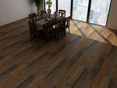 Rock Solid Pro - Campfire - 9" x 48" Waterproof Luxury Vinyl Plank Flooring CAMP - Sample