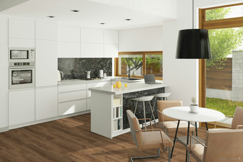 Highland Collection - Cold Spring Oak - 5mm Thick - 12 mil Wear Layer - Rigid Core - Waterproof Flooring with Attached Pad 7.17" x 48.03" 3418-P