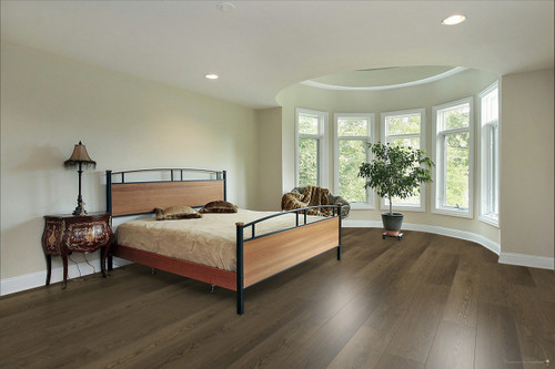 QUICK STEP Endura TEK Select - Windy Point Basket - 9" x 60" Waterproof Rigid Core Vinyl Plank with Attached Pad 67889-845 - Sample