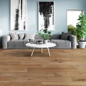 Mohawk QUICK STEP EverTEK™Centoria Tanbridge Hickory 7"x 48" Click Together Engineered Hardwood Flooring 39470-01 - Sample