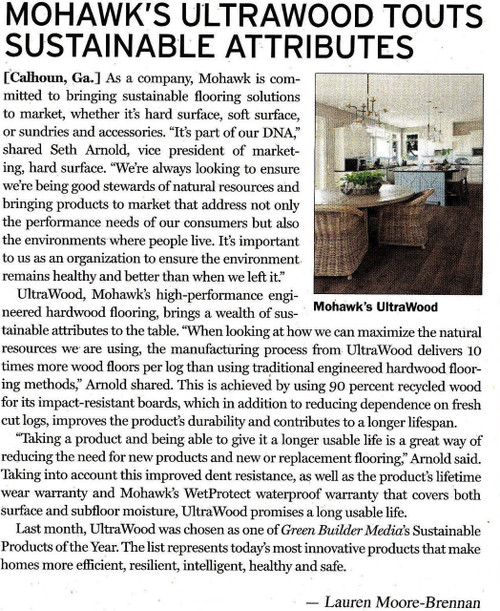 Mohawk QUICK STEP EverTEK™ - Perrano Fen Oak -7"x 81" Click Together Engineered Hardwood Flooring 39471-02 - Sample